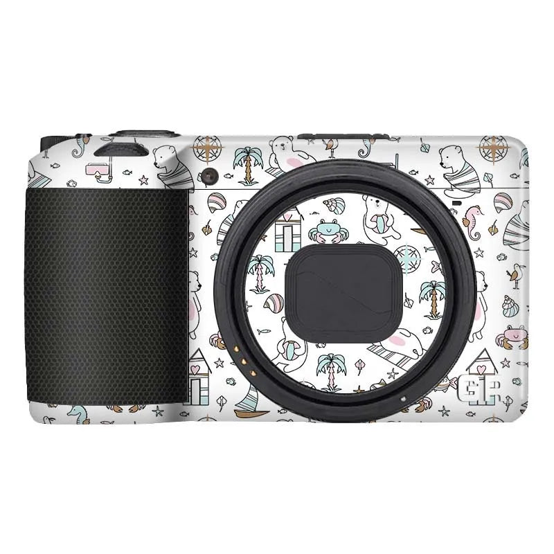Ricoh GR III/GR IIIx Camera Skin - Protective Vinyl Wrap Decal Film with Anti-Scratch Finish