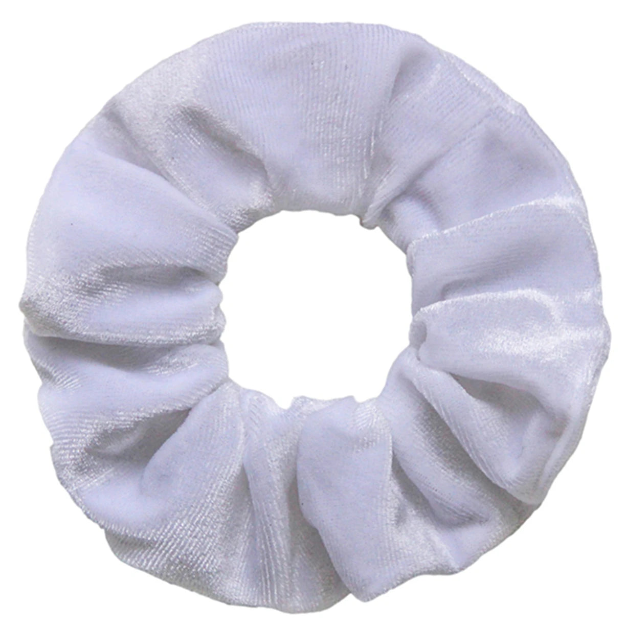 10/6/1Pcs Velvet Hair Scrunchies Set for Women – Solid Color Elastic Ponytail Hair Bands & Headband Accessories (Black Pack)