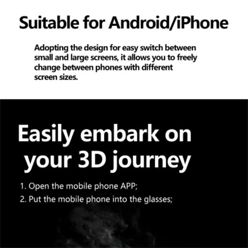 VRGpro X7 3D VR Headset – Virtual Reality Glasses Box for iOS & Android 5-7" Phones with Wireless Controller
