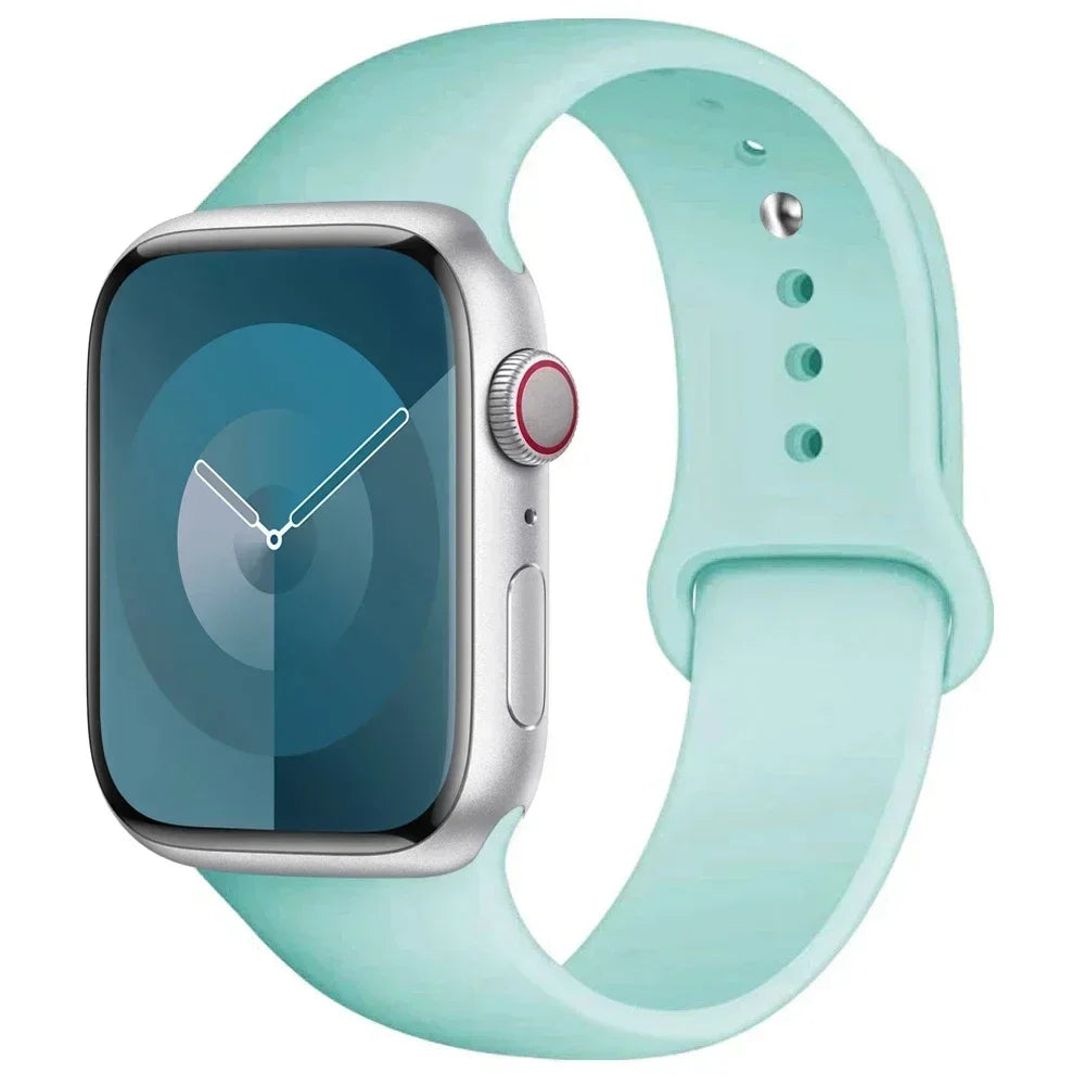 Silicone Sport Band for Apple Watch — Fits Ultra 2/3 & Series 11–SE (40–49mm)