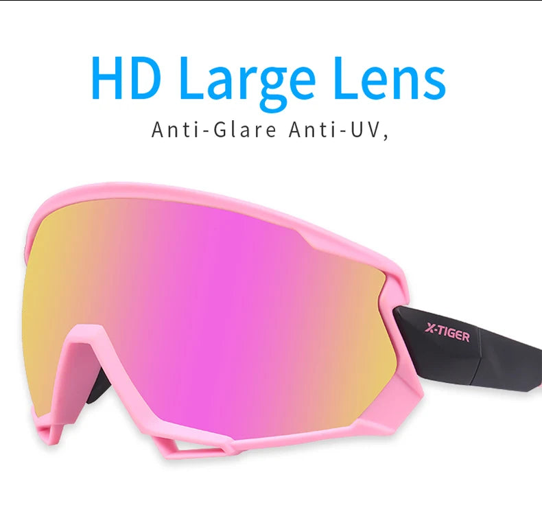 X-TIGER Polarized Cycling Glasses — Photochromic MTB & Road Bike Sunglasses for Sports