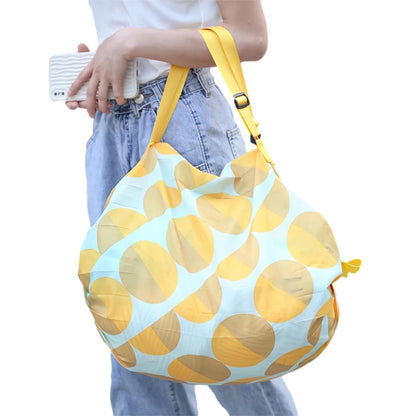 Foldable Waterproof Shopping Bag – Portable Travel, Beach, and Grocery Tote