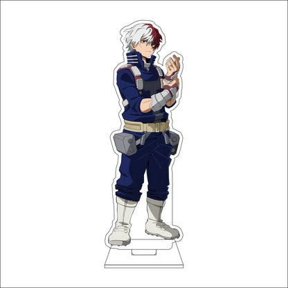 My Hero Academia 16cm Acrylic Figure Stand - Ochaco Uraraka, Shoto Todoroki, and Izuku Midoriya Anime Collectible Decor Gift