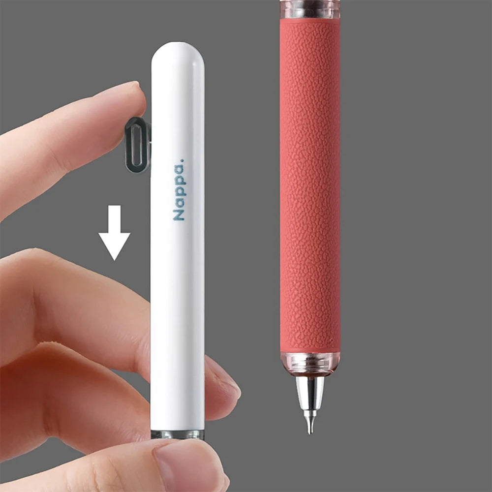 3-Piece Neutral Pens - Black Ink Student Writing Pens with Comfortable Grip