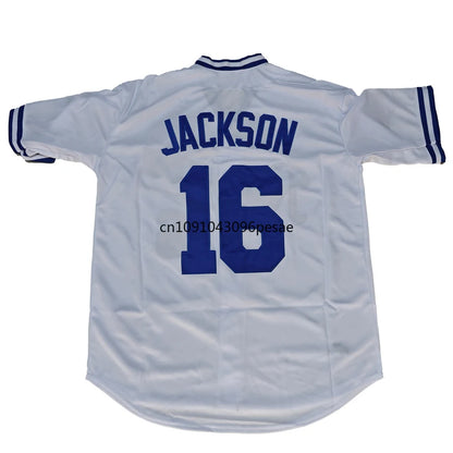 Bo Jackson Retro Baseball Jersey – Kansas City American Jersey, George Brett #5 & Eric Hosmer #35, US Men’s M-3XL