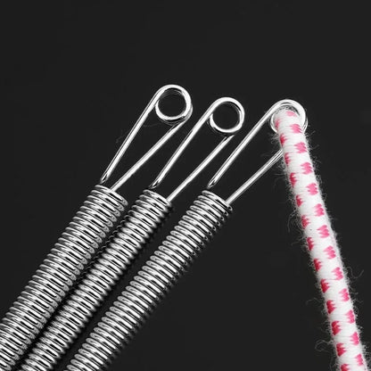 10/1PCS Rope & Drawstring Threader Tool — Bendable Spring Clip for DIY Sewing & Multi-Functional Accessories
