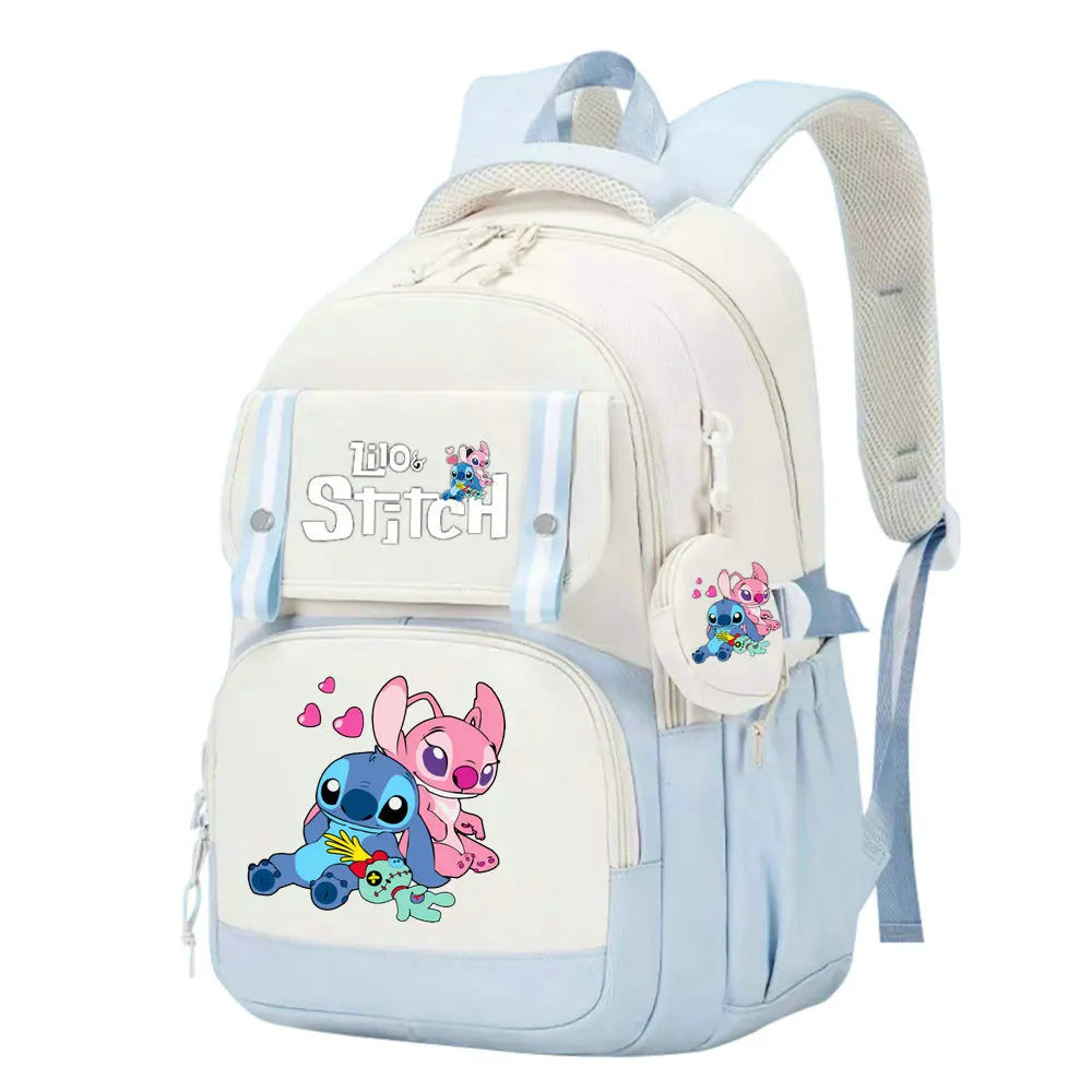 Lilo & Stitch Backpack for Girls – Waterproof School Travel Bookbag for Teens & Women