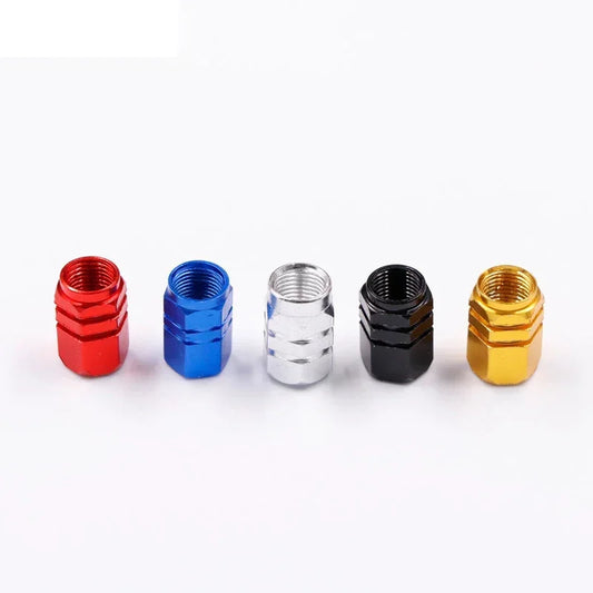 4/10PCS Aluminum Car Tire Valve Stem Caps – Waterproof Airdust-Proof Rim Covers