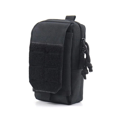 Tactical Multifunction Waist Bag – Molle Travel Pouch, EDC Phone Holder, Fanny Pack for Camping, Hiking & Hunting