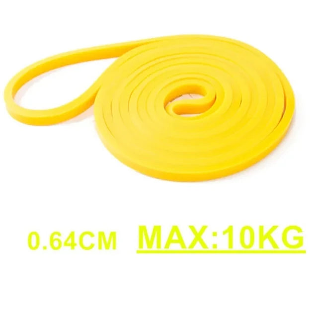 Heavy Duty Resistance Band — Latex Elastic Pull-Up Assist Belt for Pilates, Workout & Home Gym Fitness