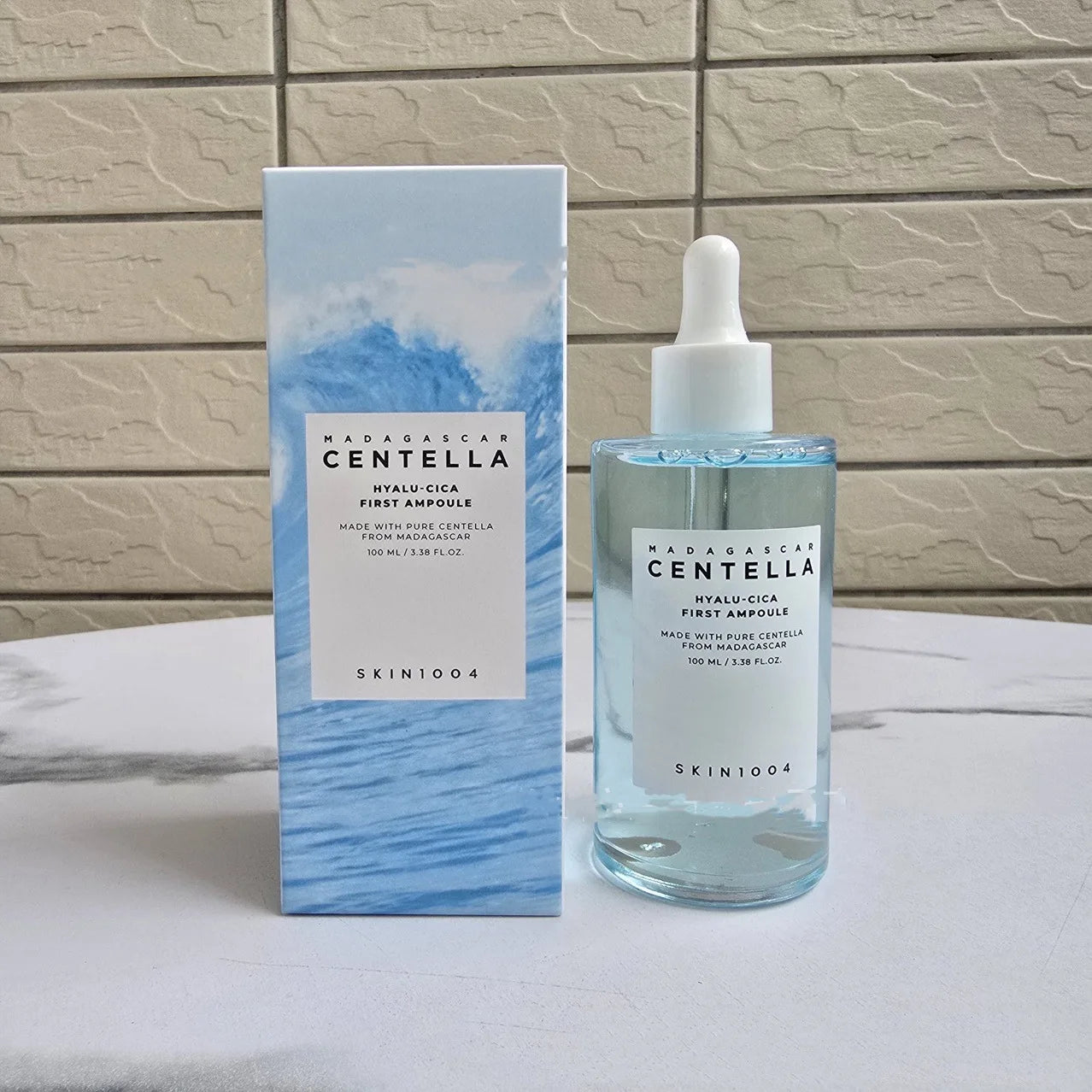 SKIN1004 Angel Skin Care Set — Centella Asiatica Essence, Eye Cream, Cleanser, Toner & Sun Cream for Moisturizing & Brightening