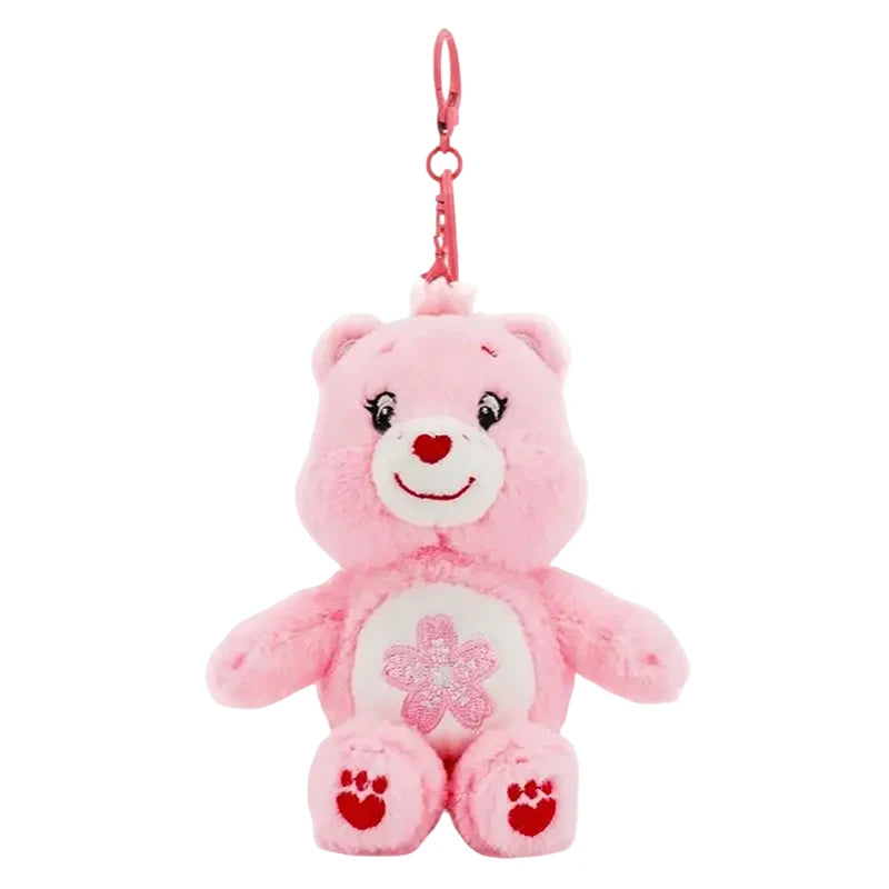 Care Bears Plush Keychain - 15cm Squeaky Bear Pendant for Backpack & Luggage Gift