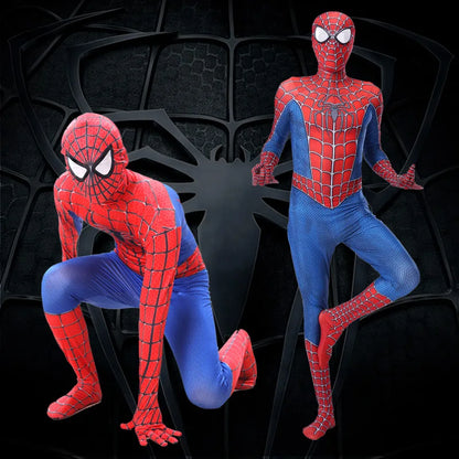 Men's Amazing Spiderman Cosplay Costume – Miles Morales Superhero Zentai Bodysuit Jumpsuit for Boys, Girls, Halloween & Christmas