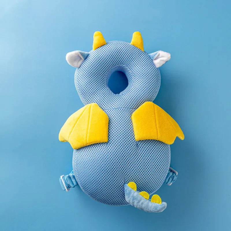 Baby Toddler Anti-Fall Head Protection Pillow - Breathable Safety Cushion for Learning to Walk