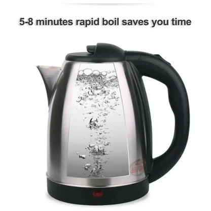 1500W Stainless Steel Smart Kettle – Whistle Kettle for Tea, Coffee, Samovar & Thermo Pot Gift