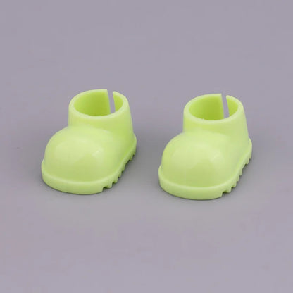15-17cm Labubu Doll Clothes — Waterproof Raincoat & Rain Boots Outfit Set with Matching Accessories