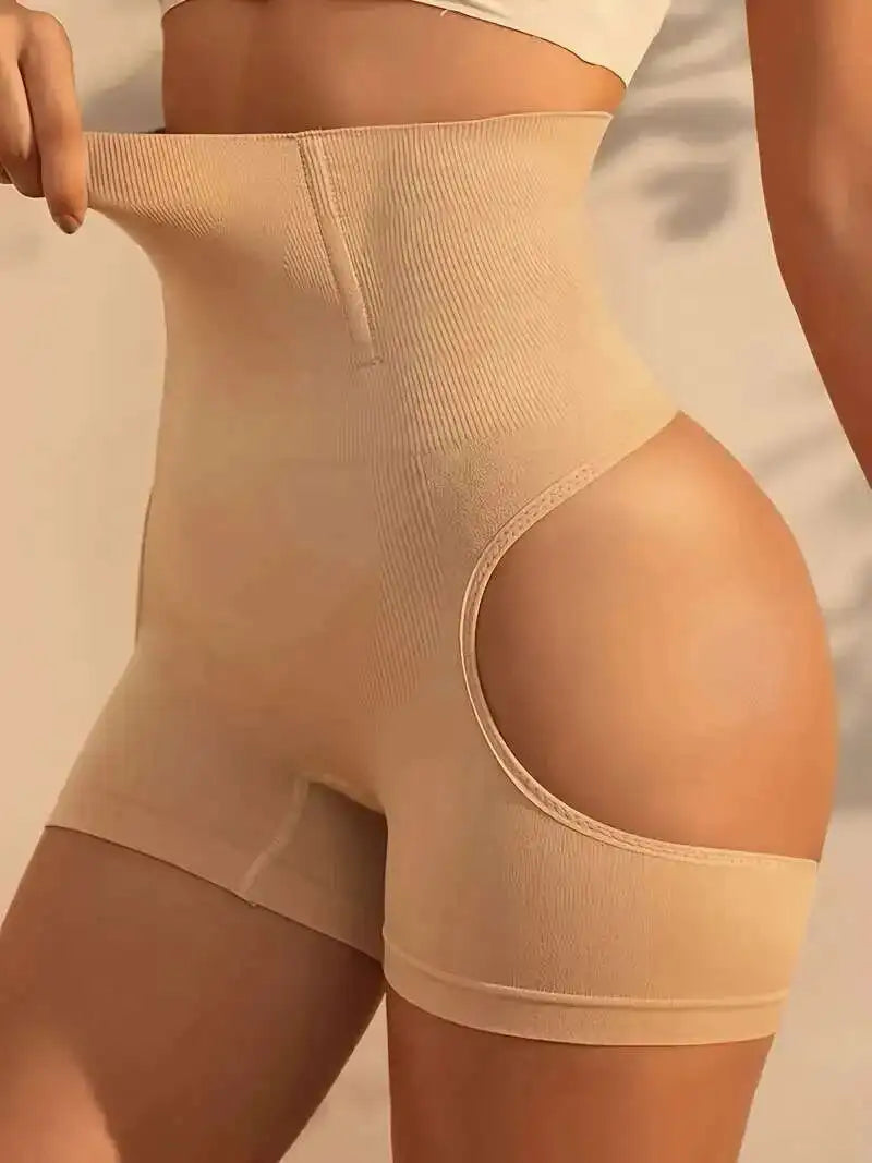 Women Hip Enhancer Shapewear Shorts - Butt Lifter Waist Trainer with Tummy Control Slimming Body Shaper Panties