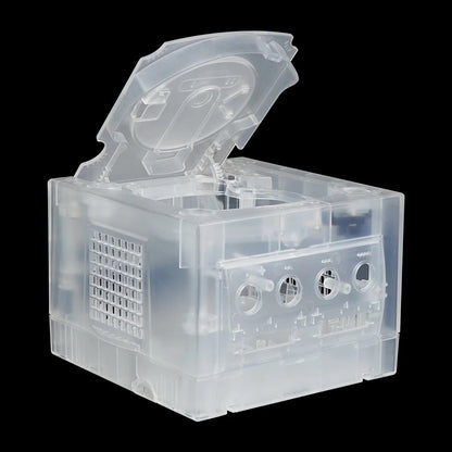 Bitfunx GameCube NGC Replacement Shell – Transparent Purple & Black Case for GC Console