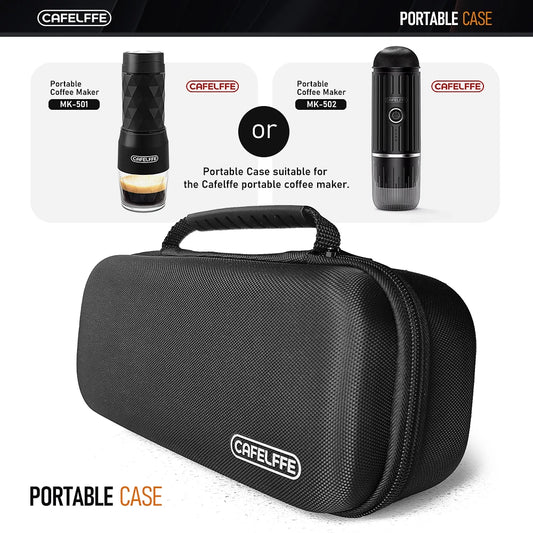 Portable Coffee Machine Travel Bag - EVA Carrying Storage Case for Camping, Hiking & Outdoor Coffee Gear