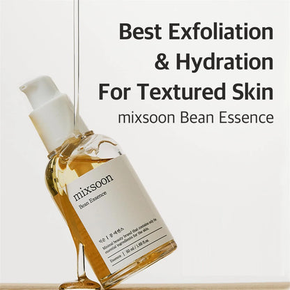 50ml Mixsoon Bean Essence – Vegan Snail Exfoliating & Hydrating Korean Skin Care for Glass Skin
