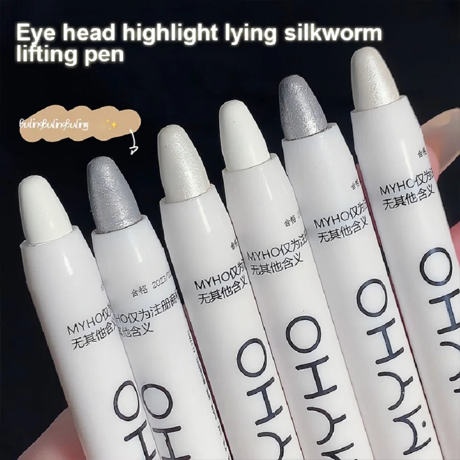 Monochrome Brightening Silkworm Pen – Flash Eye Shadow Highlighter Stick