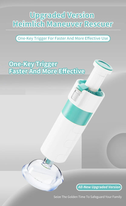 First Aid Anti-Choking Rescue Device – Automatic Airway Assist with 3 Mask Sizes for Adults & Kids, Emergency Kit