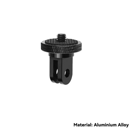 1/4 Inch Tripod Adapter Mount - 360° Rotating Holder for GoPro Hero 13 12 11 10 9 8 Insta360 X2 X3 X4 DJI Camera Accessories