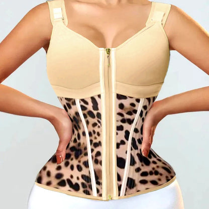 AfruliA XXXS Colombian Fajas – High Compression Vest Waist Trainer Corset with Zipper & Hook, Flat Belly Slimming Body Shaper