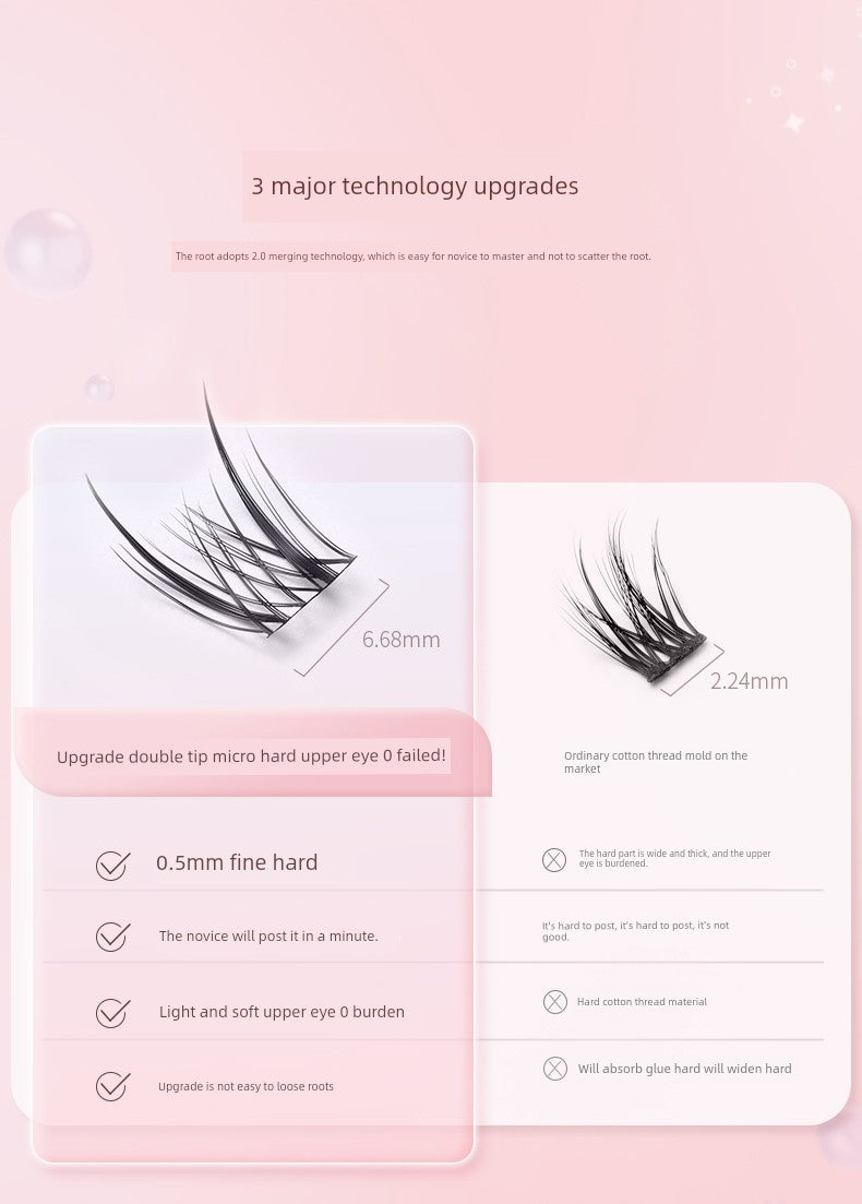 Goood Bean Bag Trilogy – Artificial Nature Fake Eyelashes for Natural Look