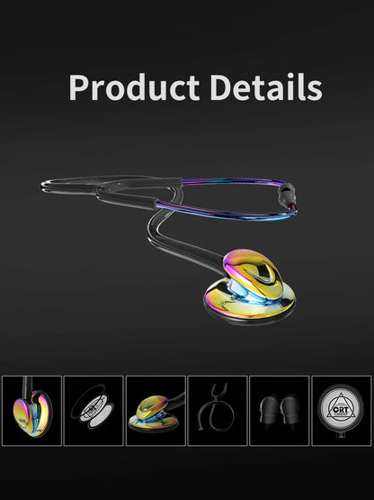 Professional Single Head Medical Stethoscope — Custom Engraved Cardiology Stethoscope for Nurses and Health Care Professionals
