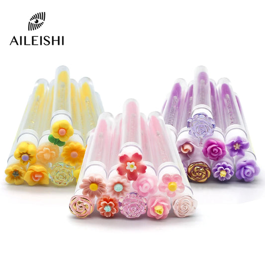 10/50PCS Reusable Eyelash & Eyebrow Brush Tubes — Replaceable Dust-Proof Wands Storage & Makeup Tool