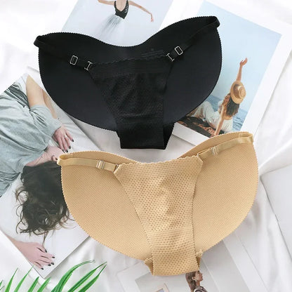 Women’s Sexy Fake Butt Body Shaper – Plus Size Padded Panties, Buttocks Enhancer Hip Pads & Shapewear Faja