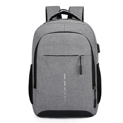 Men’s Large Capacity Backpack — Simple Fashion Travel & Student Laptop Bag