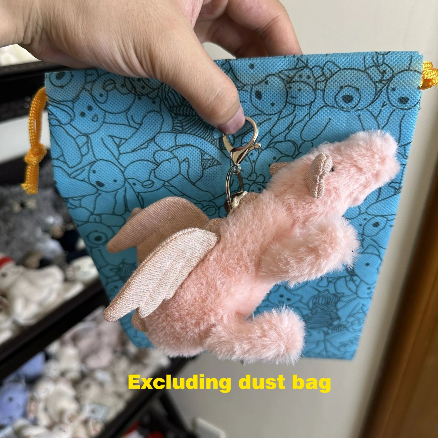 Cute Plush Bag Charm Keychain - Kawaii Soft Toy Pendant Birthday Gift for Girls