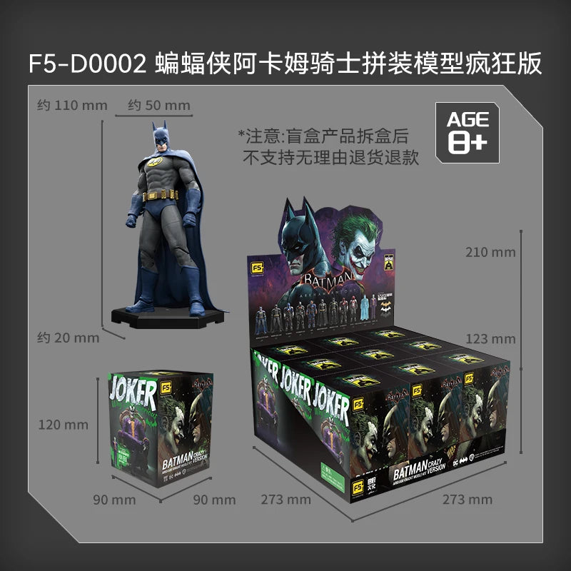 Batman Arkham Knight Joker V8.04 Building Blocks - Dark Knight Deathstroke Red Hood Action Figure Model Toy Set