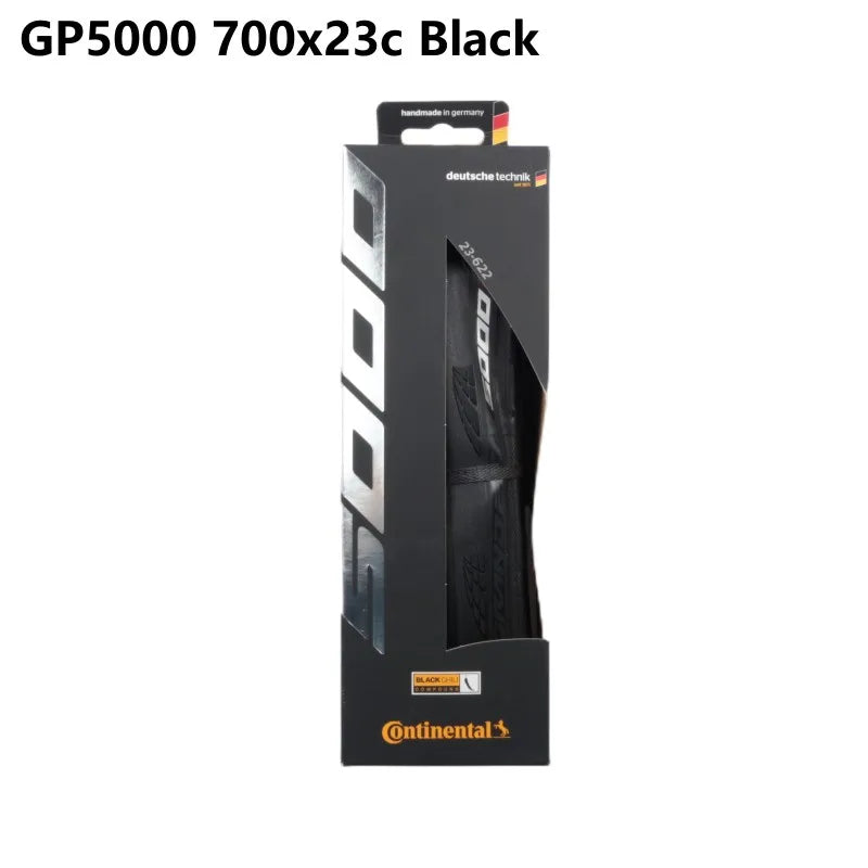 Continental Grand Prix 5000 Road Bike Tire – 700C, 700x25c, 700x23c, 700x28c, 700x32c Folding Black Tire