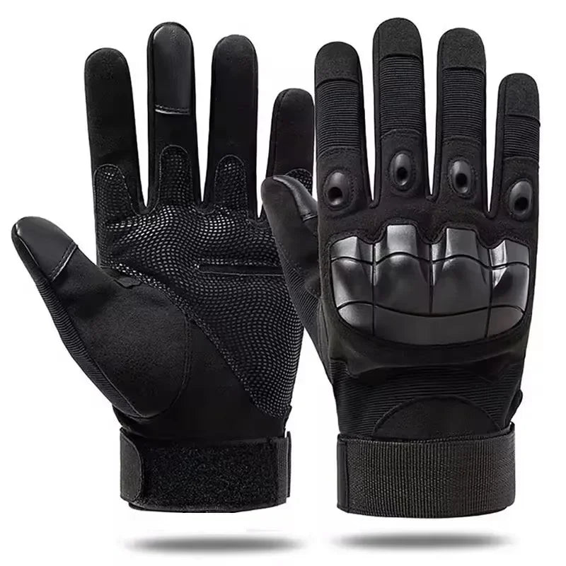 Touchscreen Motorcycle Riding Gloves - Breathable Full-Finger Spring & Summer Motocross Gloves