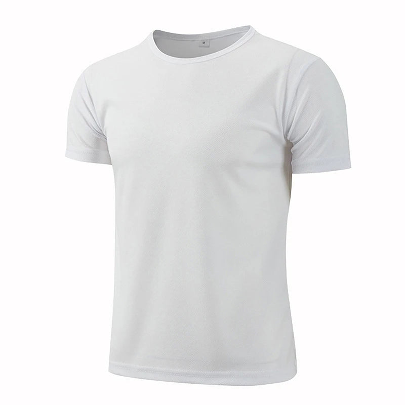 Men's & Women's Quick-Dry Sports T-Shirt - Breathable Short Sleeve Gym, Running & Fitness Training Shirt