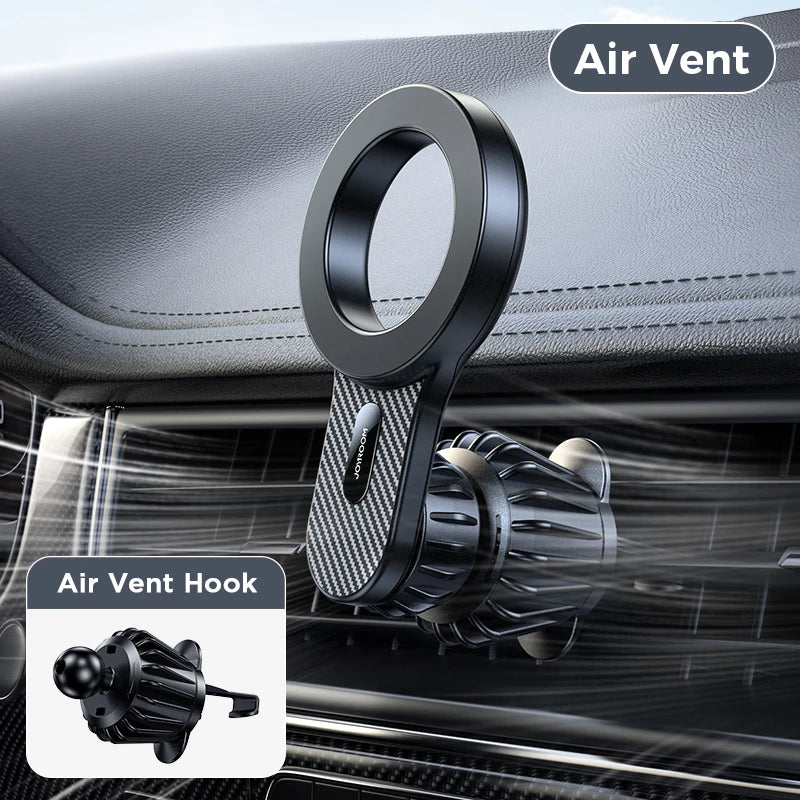 Joyroom Magnetic Car Phone Holder – Universal Strong Air Vent Mount for iPhone, Samsung, LG, Google Pixel