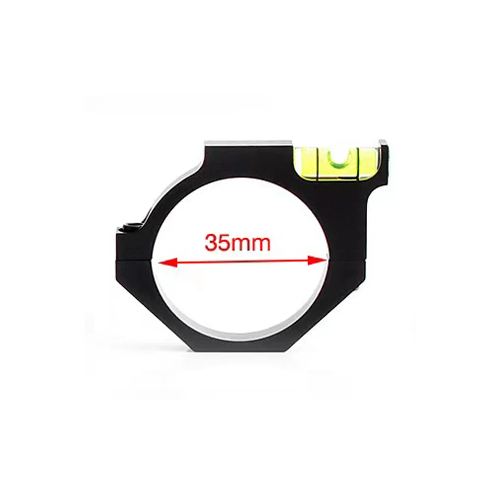 Alloy Rifle Scope Laser Bubble Spirit Level – Level Gauge Ring Mount Holder for 25.4mm, 30mm, 35mm Scope Tubes