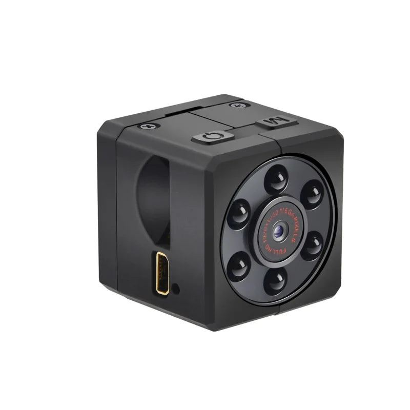 1080P Mini Cycling Camera - Compact Sports DV DVR Audio Video Recorder with Back Clip for Cycling, Riding and Outdoor Use