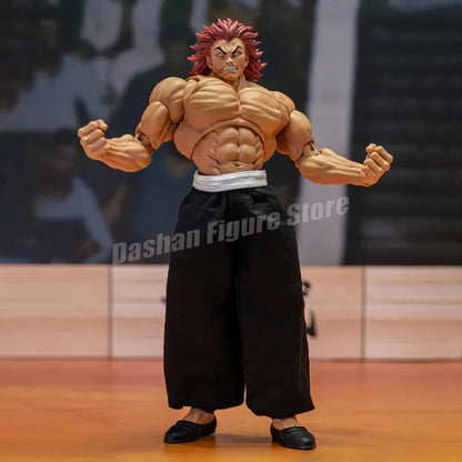 ST Baki Hanma Son of Ogre Action Figure – Hanma Yuujiro PVC Fighting Anime Model Toy Collection Gift