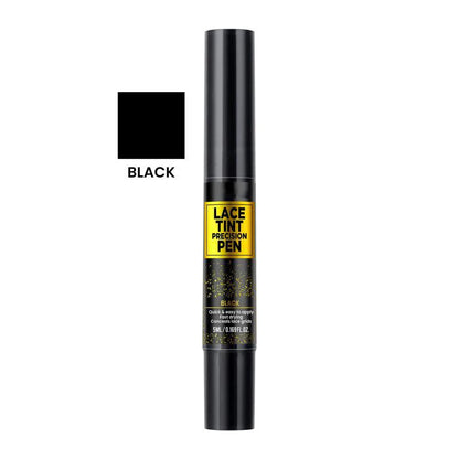 Tinted Lace Precision Parting Pen | Wig Lace Tint with Brush Applicator, Easy to Use & Long-Lasting Formula