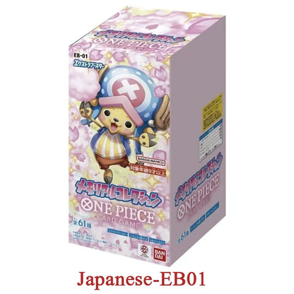 Bandai One Piece OPCG TCG Game Card — Sealed Booster Pack, Collectible Cartoon Cards for Toys & Gifts