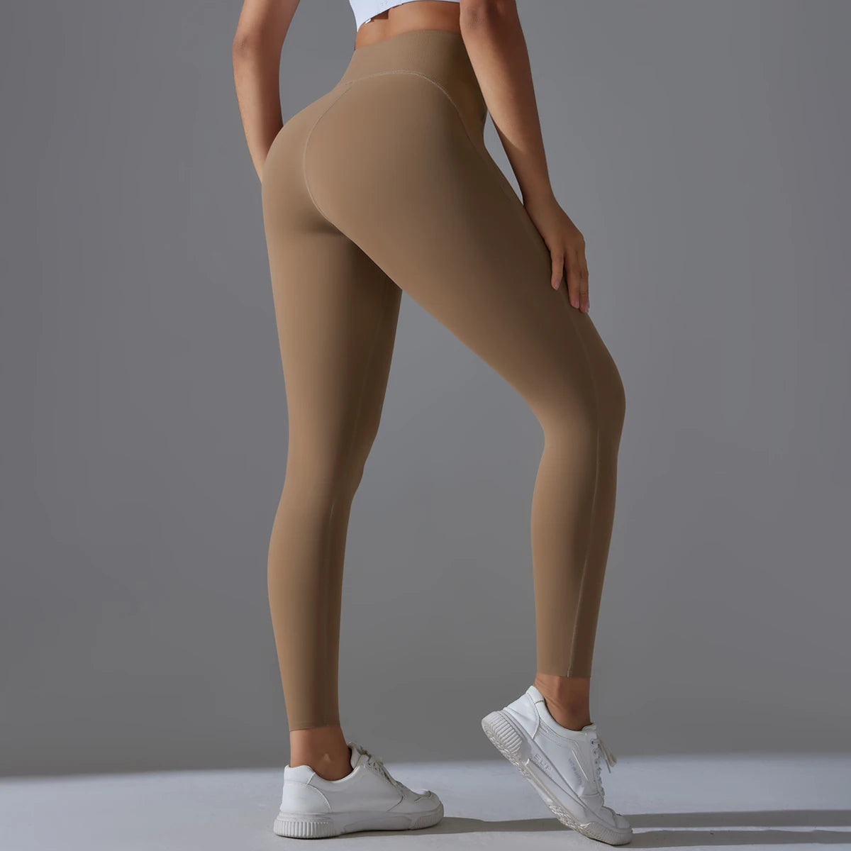 High Waist Yoga Leggings – Tummy Control, Squat-Proof Slimming Booty Pants for Running, Cycling, and Gym Workouts