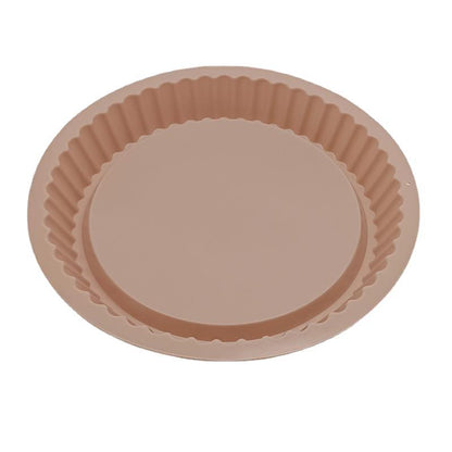 26cm Silicone Cake & Pizza Baking Tray – High-Temperature Mold for Bread, Pie, Toast & Pastry Kitchen Use