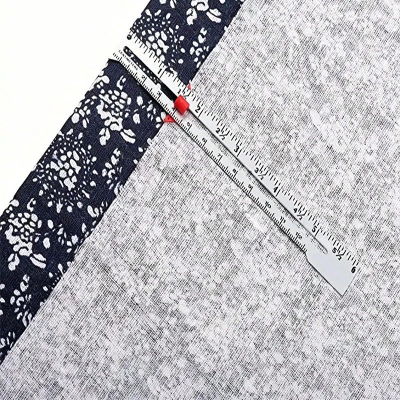 Metal Sewing Gauge - Sliding Measuring Tool for Quilting, Sewing & Crafting
