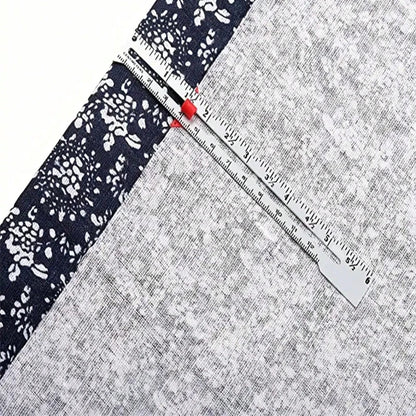 Metal Sewing Gauge - Sliding Measuring Tool for Quilting, Sewing & Crafting