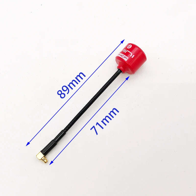 5.8G 4 RHCP Lollipop FPV Antenna – High Gain 2.8dBi SMA/RP-SMA/MMCX/UFL for Racing Drones