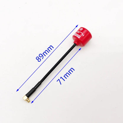 5.8G 4 RHCP Lollipop FPV Antenna – High Gain 2.8dBi SMA/RP-SMA/MMCX/UFL for Racing Drones